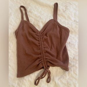 Brown Sky and Sparrow tank top size M